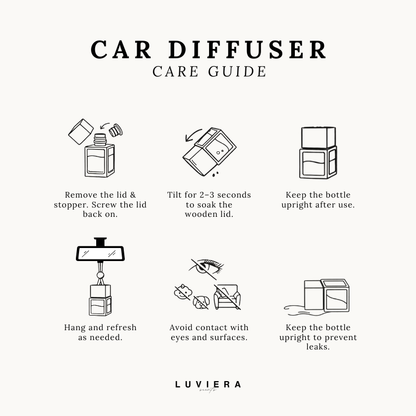 Lime basil Mandarin Car Diffuser